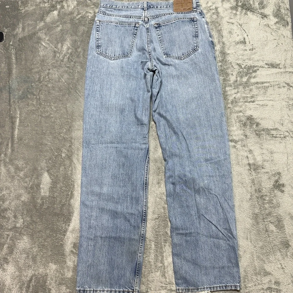 Abercrombie & Fitch Jeans Mens 32x33.5 Made in USA Baggy Straight Distressed 90s